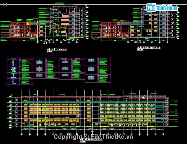 Bệnh viện 5 tầng,Bệnh viện,Bản vẽ chi tiết,Bệnh viện 150 giường,Bản vẽ bệnh viện